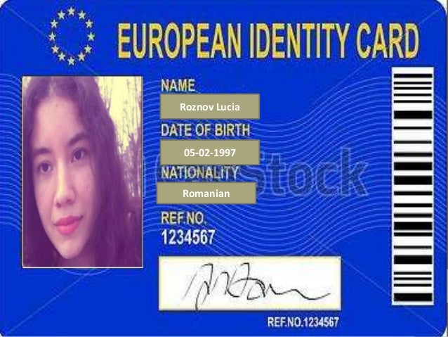 Romanian id card 3