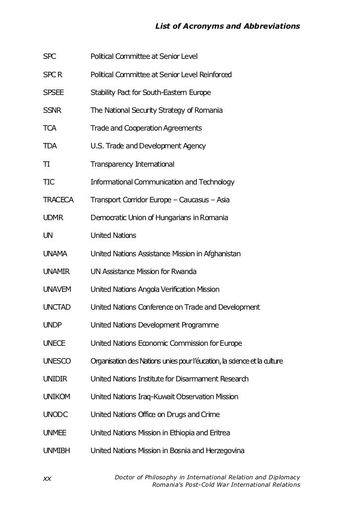 Definition of international relations