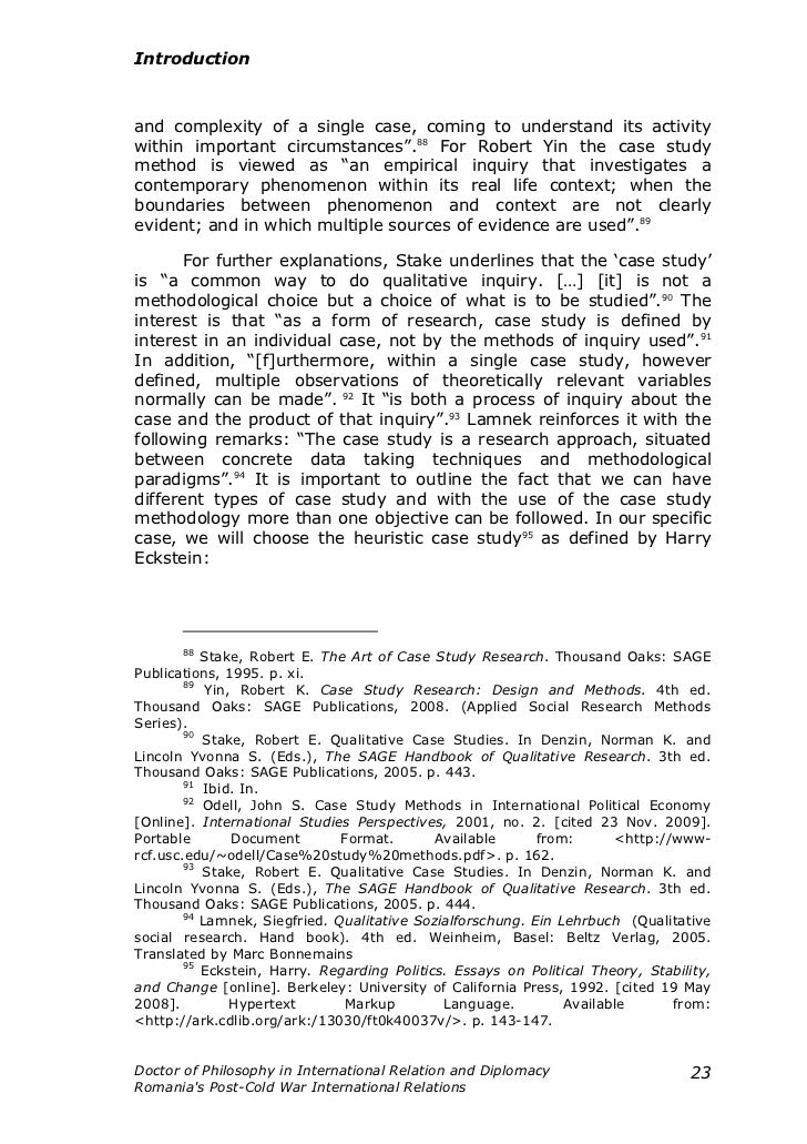 Case study methods in international political economy