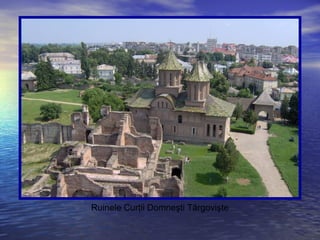 Ruinele Curţii Domneşti Târgovişte
 