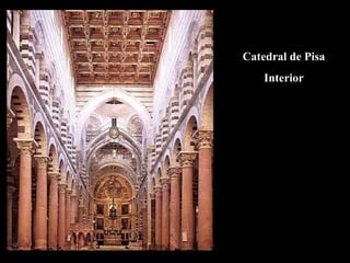 Catedral de Pisa Interior 