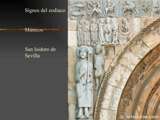 Signos del zodiaco Músicos San Isidoro de Sevilla 