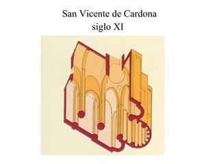 San Vicente de Cardona siglo XI   