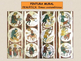 PINTURA MURAL
TEMÁTICA: Temas costumbristas
 