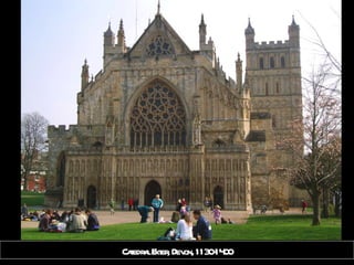 Catedral Exter, Devon, 1130-1400 