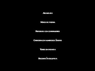 Abovedado Muros de piedra Reforzado con contrafuertes Cabecera con numerosos ábsides Torres en fachada Decoración esculpida 