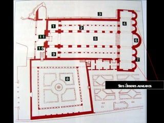 Seis ábsides alineados 