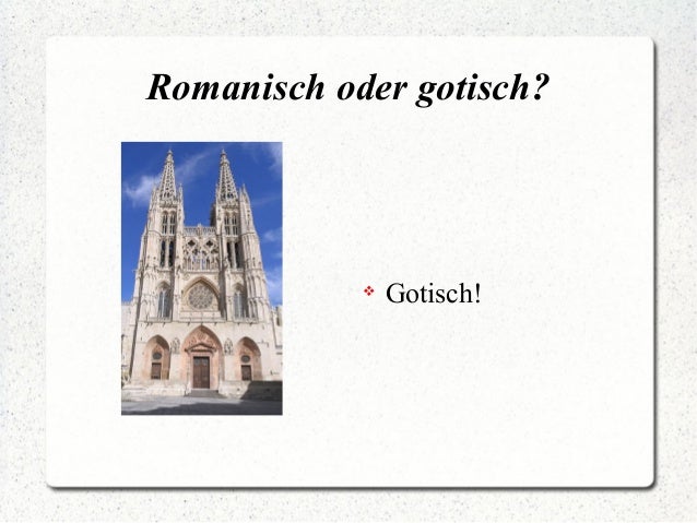 Romanik gotik