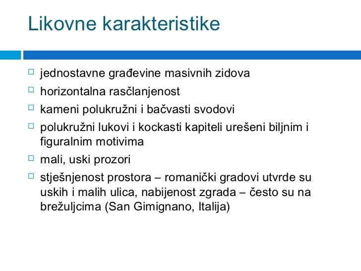 Romanika arhitektura