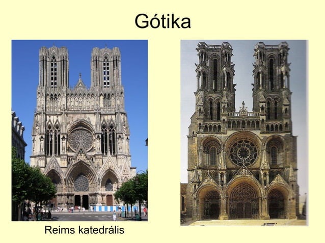 Romanika, gótika