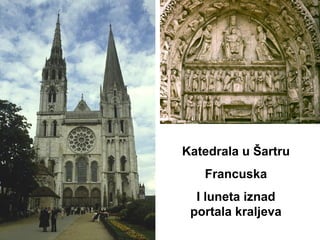 Katedrala u Šartru
Francuska
I luneta iznad
portala kraljeva
 