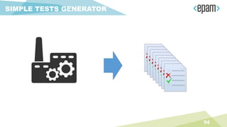 94
SIMPLE TESTS GENERATOR
 