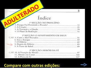 D O
                 R A
          L TE
    D U
A




Compare com outras edições:
 
