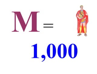 M In Roman Romannumerals lessons worksheetsquizzes | PDF