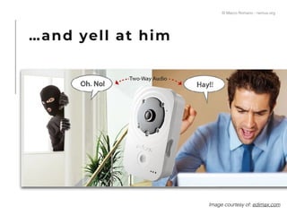 …and yell at him
© Marco Romano - nemux.org
Image courtesy of: edimax.com
 
