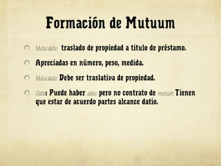 Romano II contratos | PPT