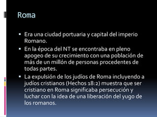 Romanos introducción
