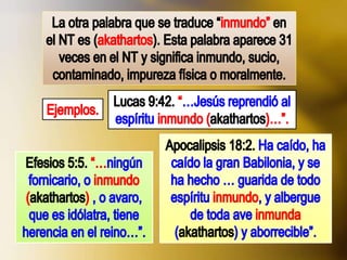 Romanos 14. días y comidas