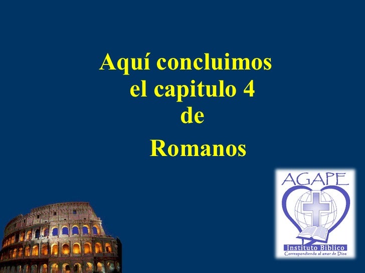 Romanos Cap4 2011
