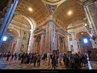 Interior de la Basílica
 