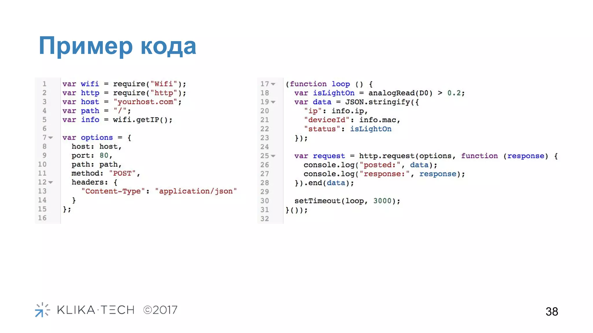 Пример кода
38
 