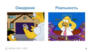 8
Ожидание Реальность
 