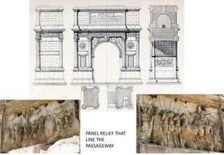 PANEL RELIEF THAT
LINE THE
PASSAGEWAY
 