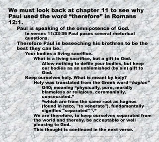 Romans 12 1 in greek