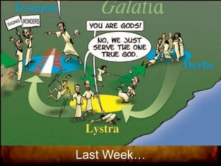 Last Week…
 