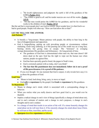 Romans 2 outlines | PDF