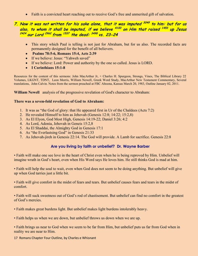 Romans 4 Outline Complete PDF romans-4-outline-complete-pdf