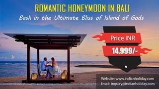 Romantic Honeymoon in Bali