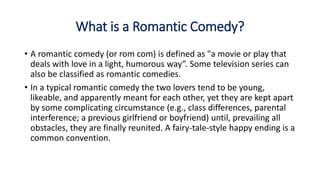 History of Romantic Comedy