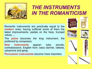 The musical Romanticism and Nationalism | ODP