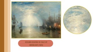 KEELMEN HEAVING IN COALS BY
MOONLIGHT (1835)
 