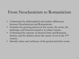 Romanticism And Realism