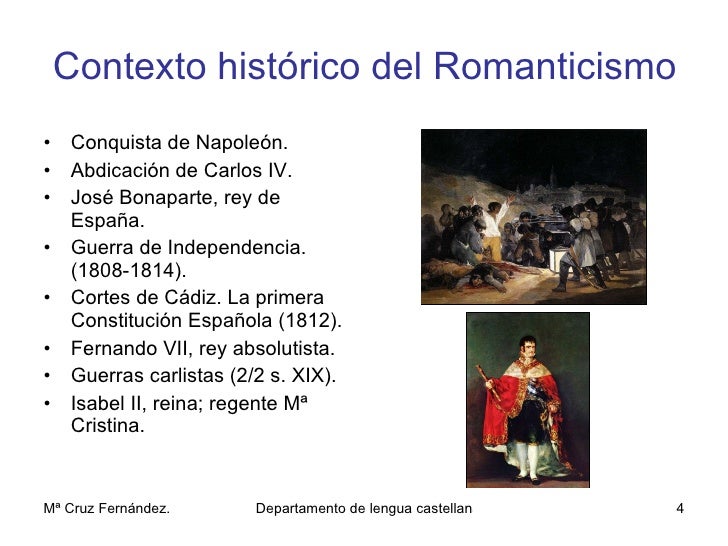 Contexto Historico Social Y Cultural Del Romanticismo