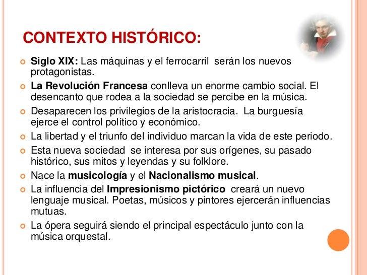 Musica Romanticismo Siglo Xix
