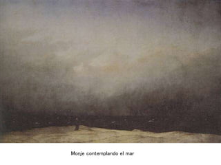 Monje contemplando el mar
 
