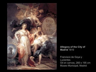 The Nude Maja (La Maja Desnuda) 1799-1800
           Francisco de Goya y Lucientes
Oil on canvas, 97 x 190 cm. Museo del P...