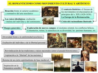 Romanticismo (diapositivas)