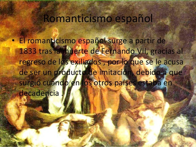 Romanticismo y realismo español