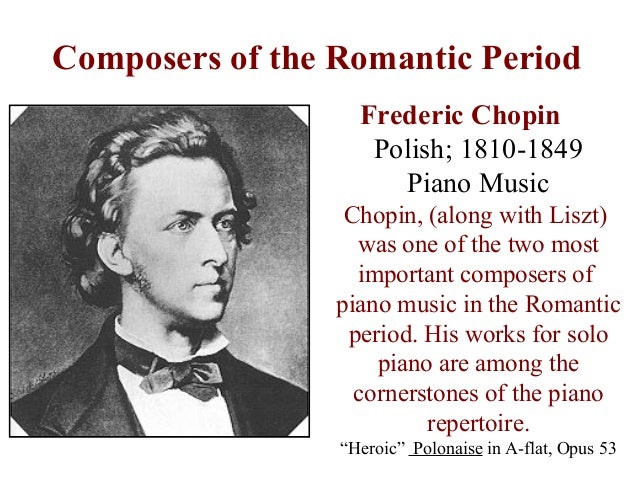 romantic period music