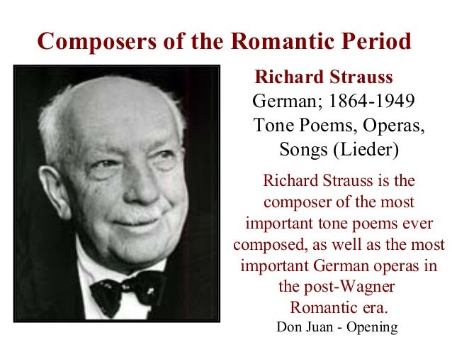 romantic composers