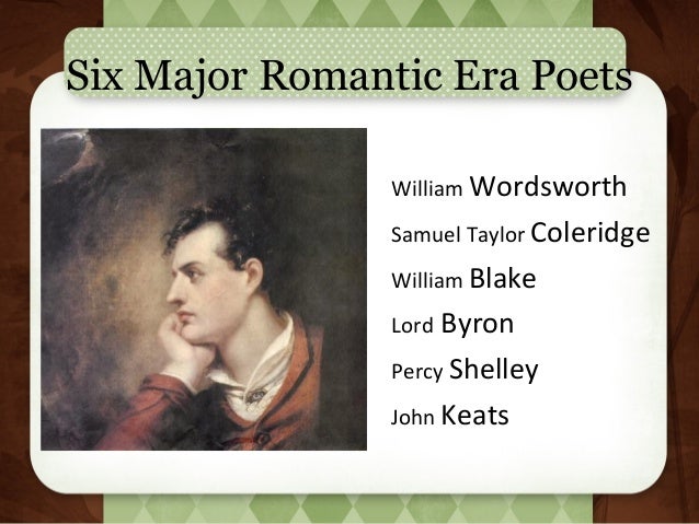 Romantic poetry intro