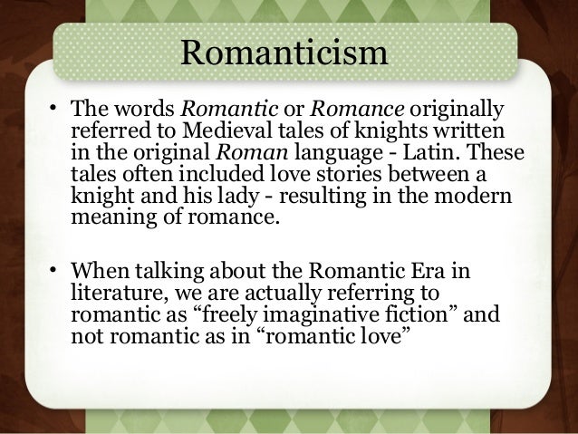 Essay romantic poetry