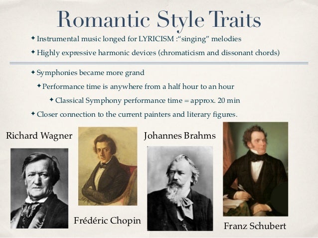 romantic traits in the 19th century There are some fundamental romantic characteristics that should be noted to one way in which the romantic spirit was expressed in the nineteenth century. romantic traits in the 19th century There are some fundamental romantic characteristics that should be noted to one way in which the romantic spirit was expressed in the nineteenth century.