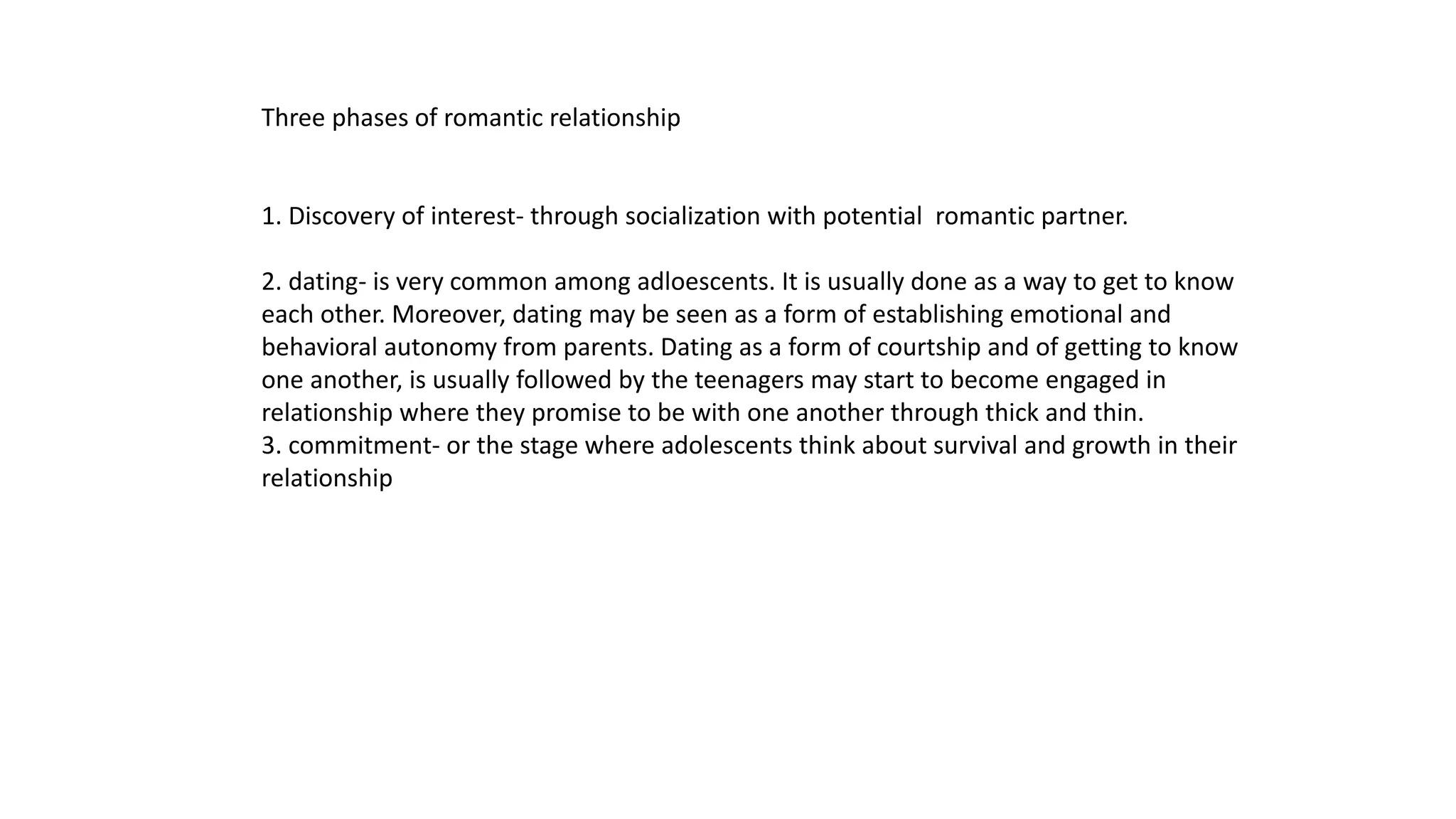 Romantic Relationship.pptx | Parenting Teens | Parenting