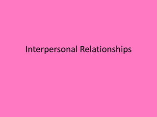 Romantic relationships pp | PPTX