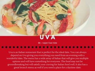 The Best Romantic NYC Restaurants